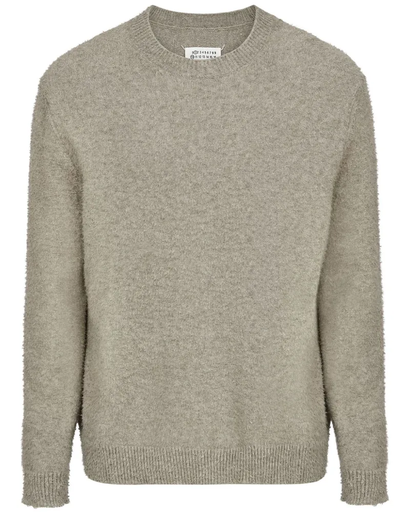 Maison Margiela Pullover mit Rundhalsausschnitt - Nude Nude