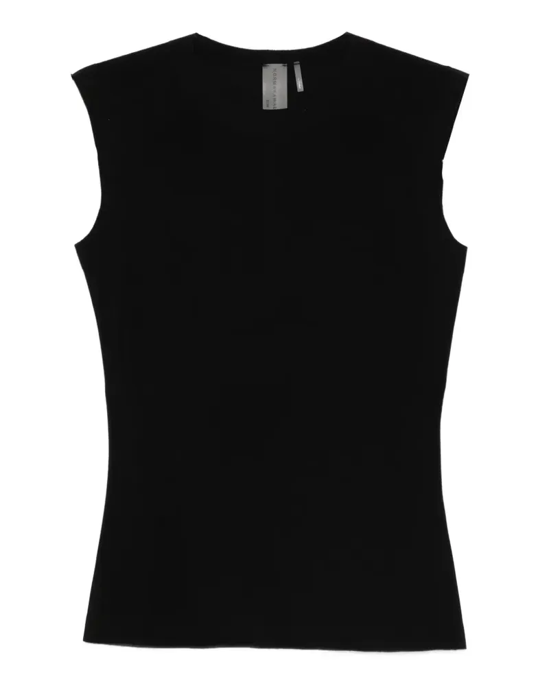 Norma Kamali Klassisches Oberteil - Schwarz Schwarz