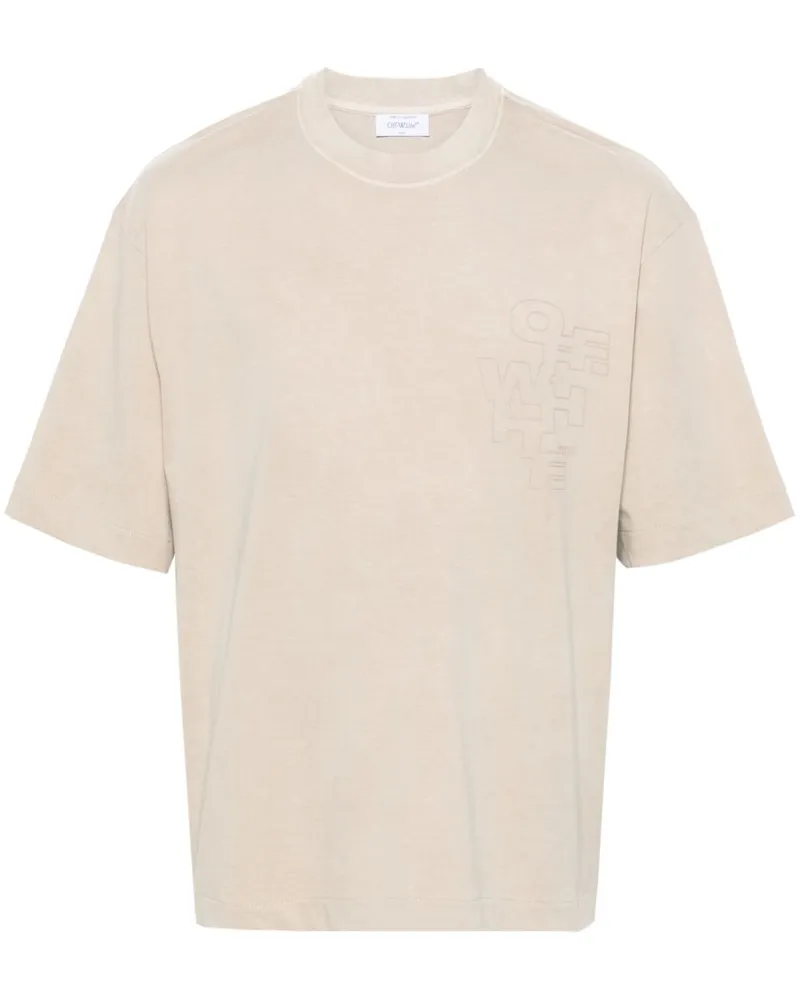 OFF-WHITE Outline Arrow Skate T-Shirt - Nude Nude