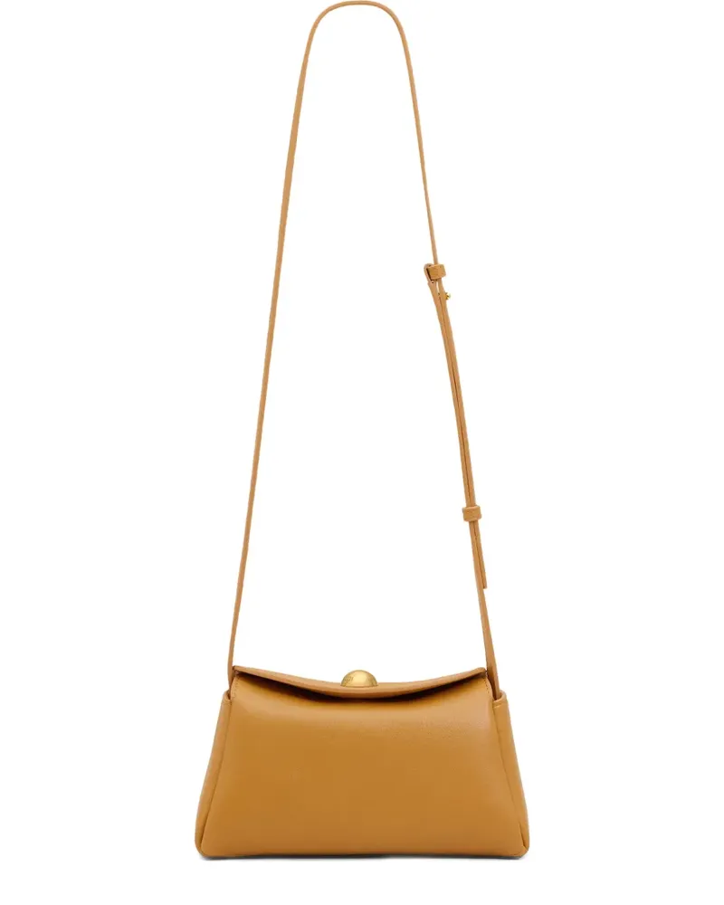 AMI Paris Mini Carrousel Clutch - Braun Braun