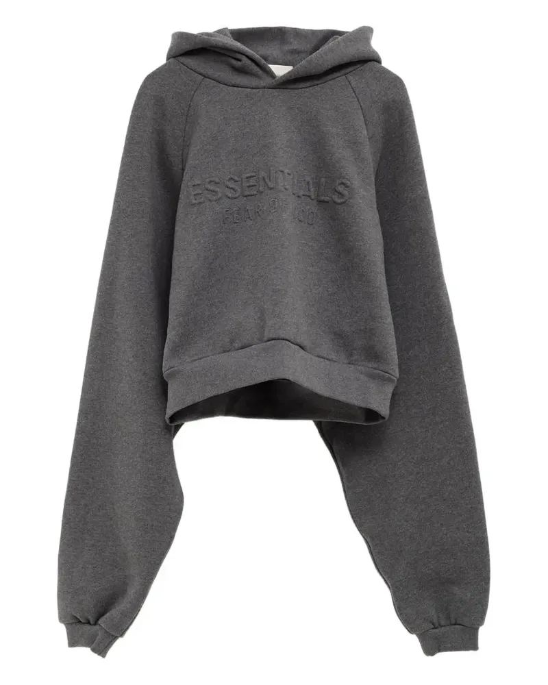 Fear of God 90s embossed-logo hoodie - Grau Grau