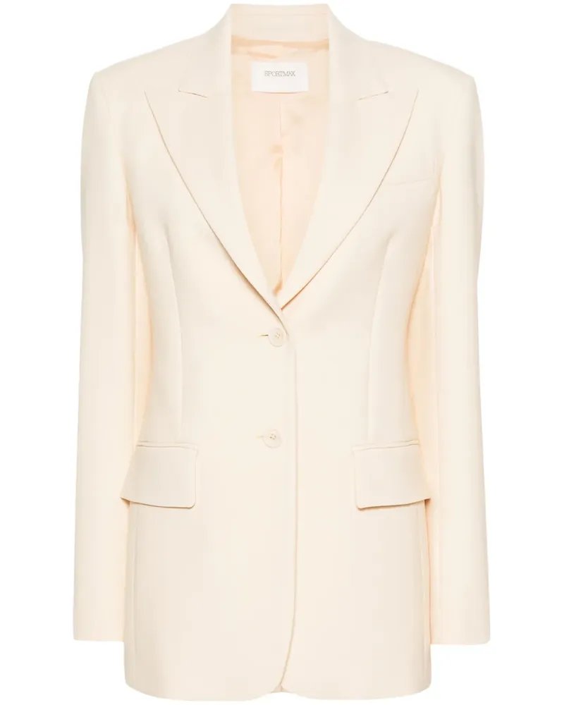 SPORTMAX Einreihiges Sakko - Nude Nude
