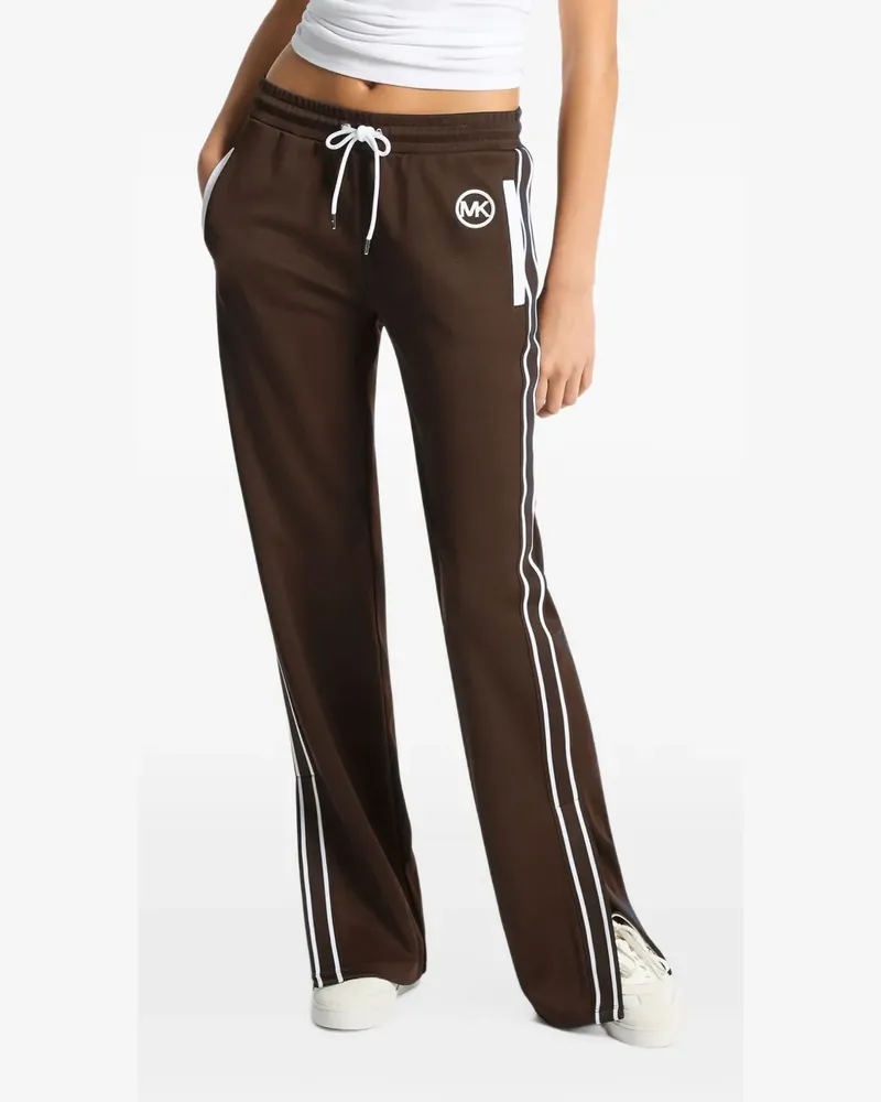 Michael Kors piqué contrast track pants - Braun Braun