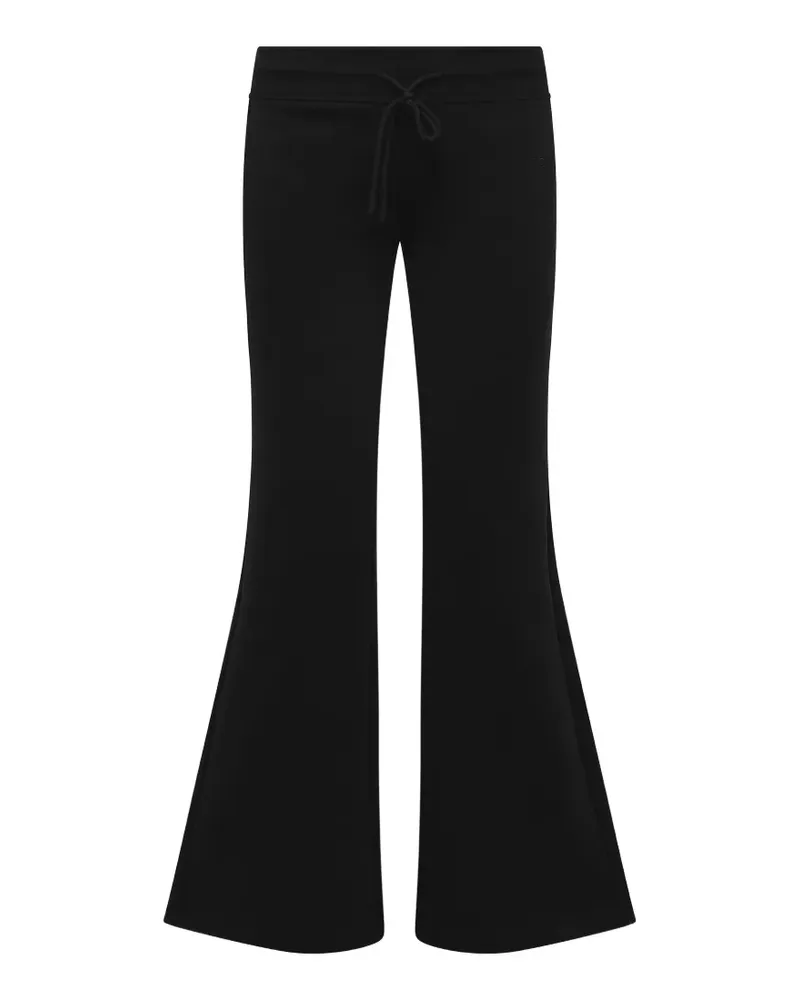 Fax Copy Express flared track pants - Schwarz Schwarz