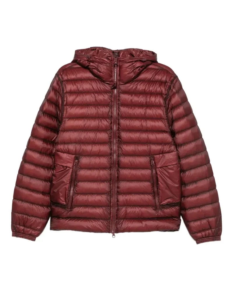 C.P. Company zip-pocket quilted jacket - Rot Rot