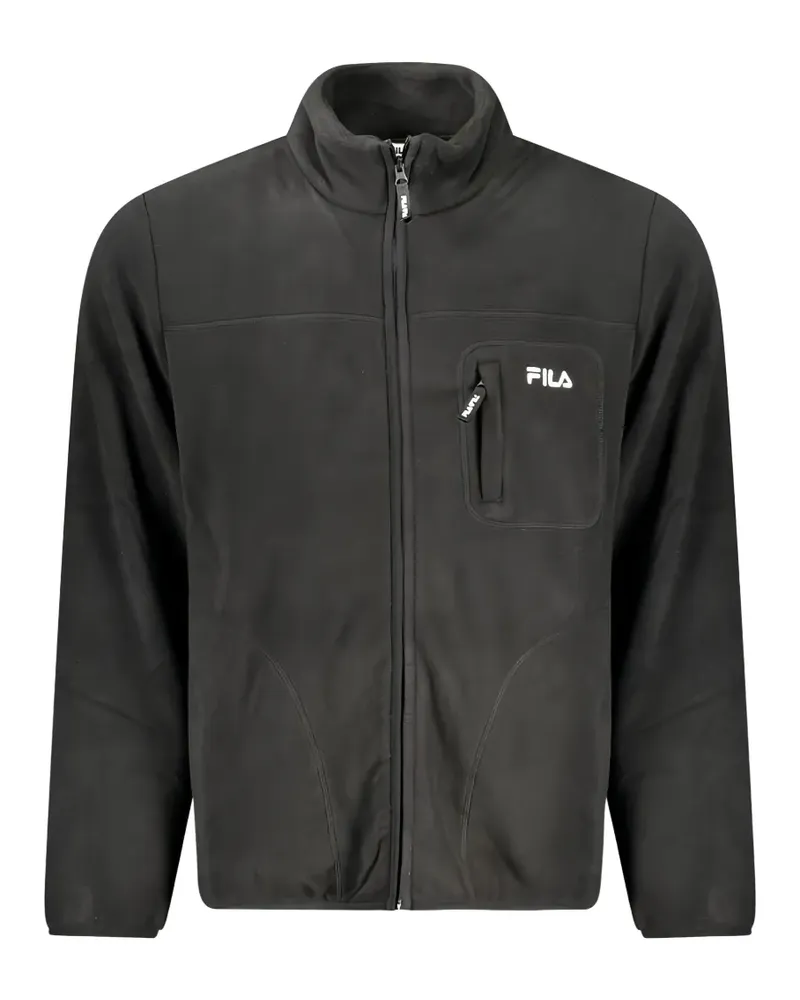 Fila Fleecejacke mit Stehkragen - Schwarz Schwarz