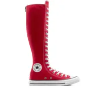 Sneakers mit Schnürung - Rot
