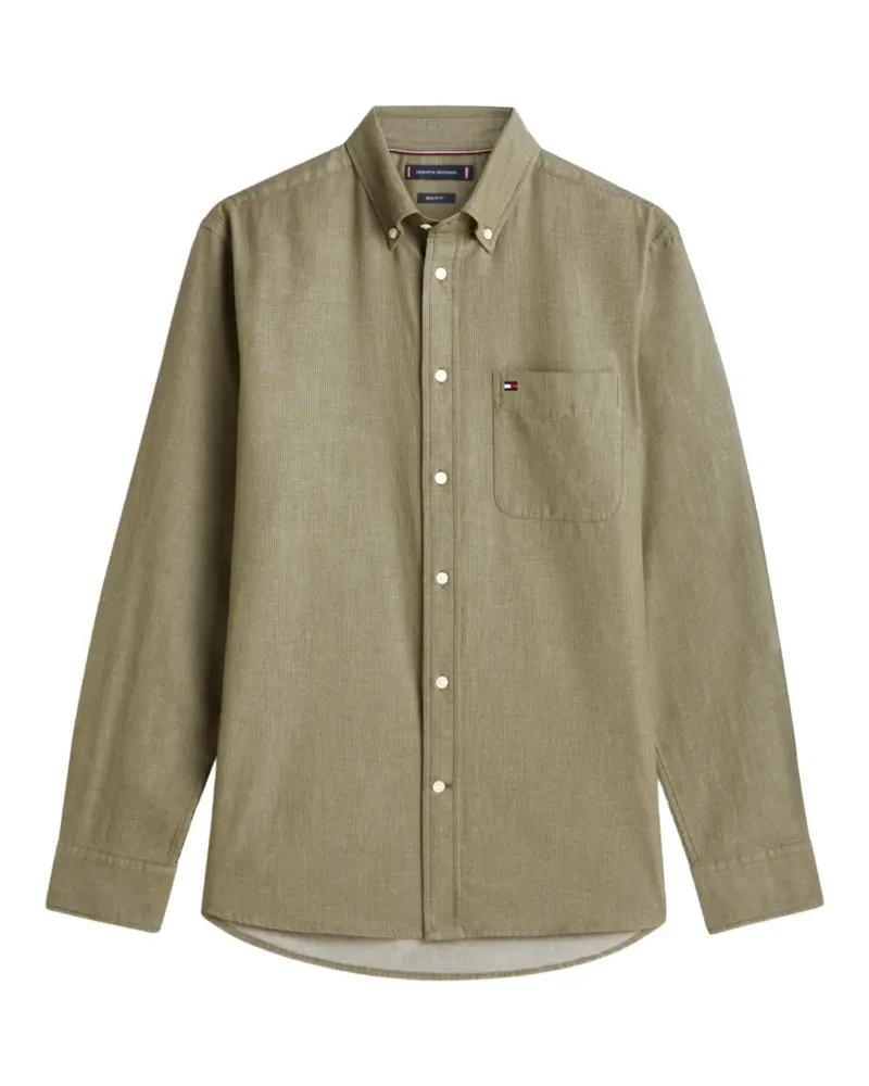 Tommy Hilfiger button-up long-sleeve shirt - Grün Grün