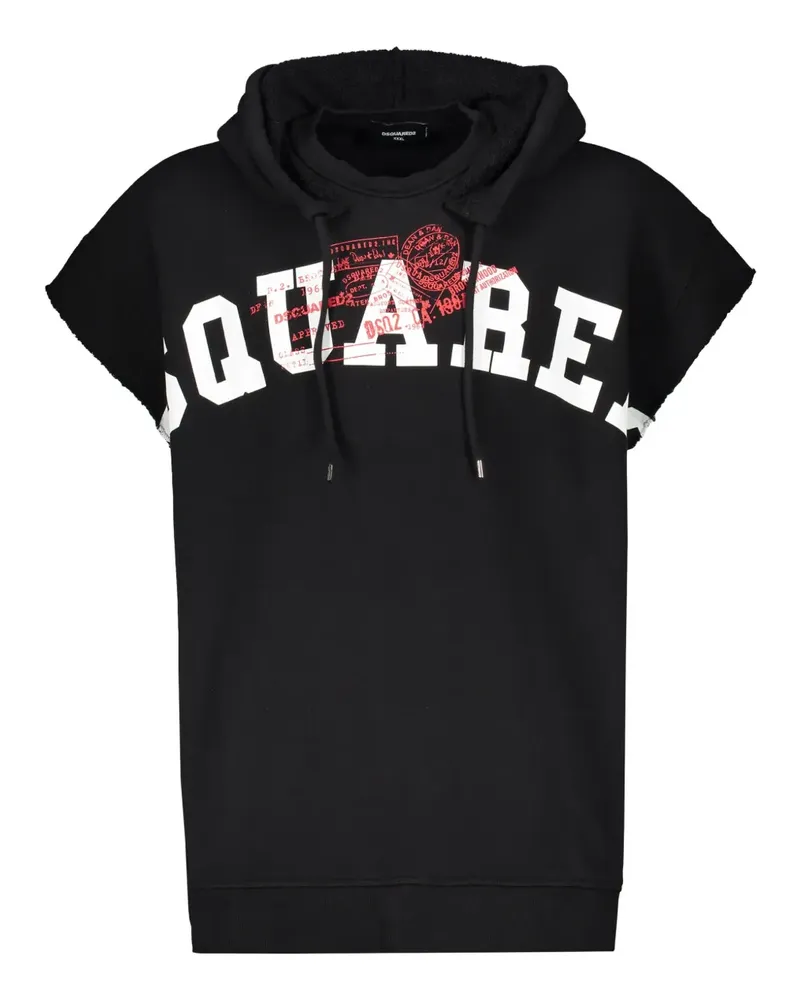 Dsquared2 Klassischer Hoodie - Schwarz Schwarz