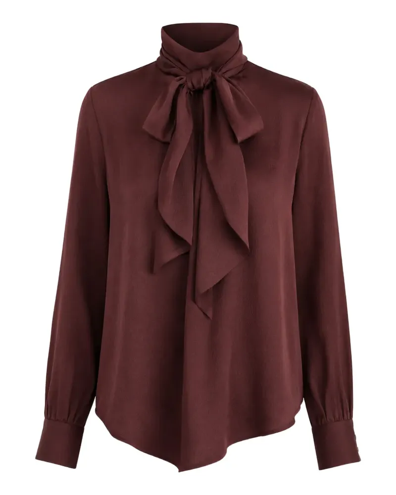 Petar Petrov Mist long-sleeve blouse - Braun Braun