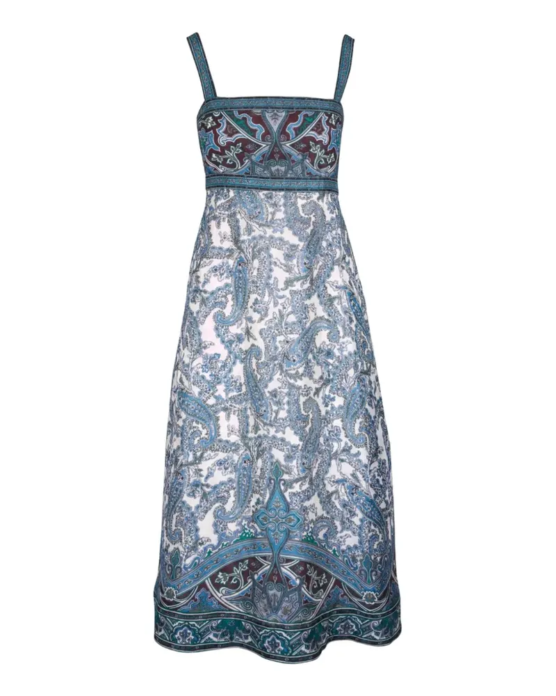 Veronica Beard Maxikleid mit Paisley-Print - Nude Nude