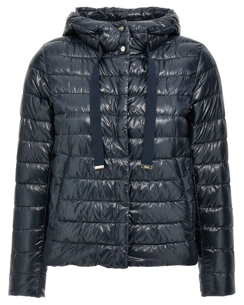 Herno Leichte Daunenjacke - Blau Blau