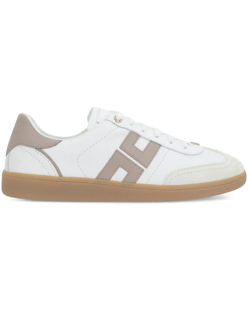 Elisabetta Franchi Sneakers aus Leder - Weiß Weiß