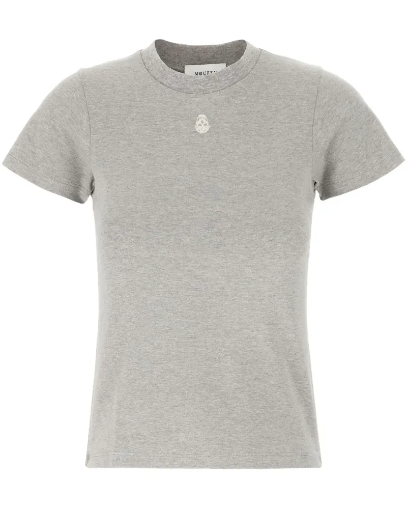 Alexander McQueen T-Shirt aus Baumwolle - Grau Grau