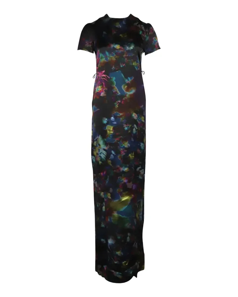 Erdem Aurelia printed maxi dress - Schwarz Schwarz