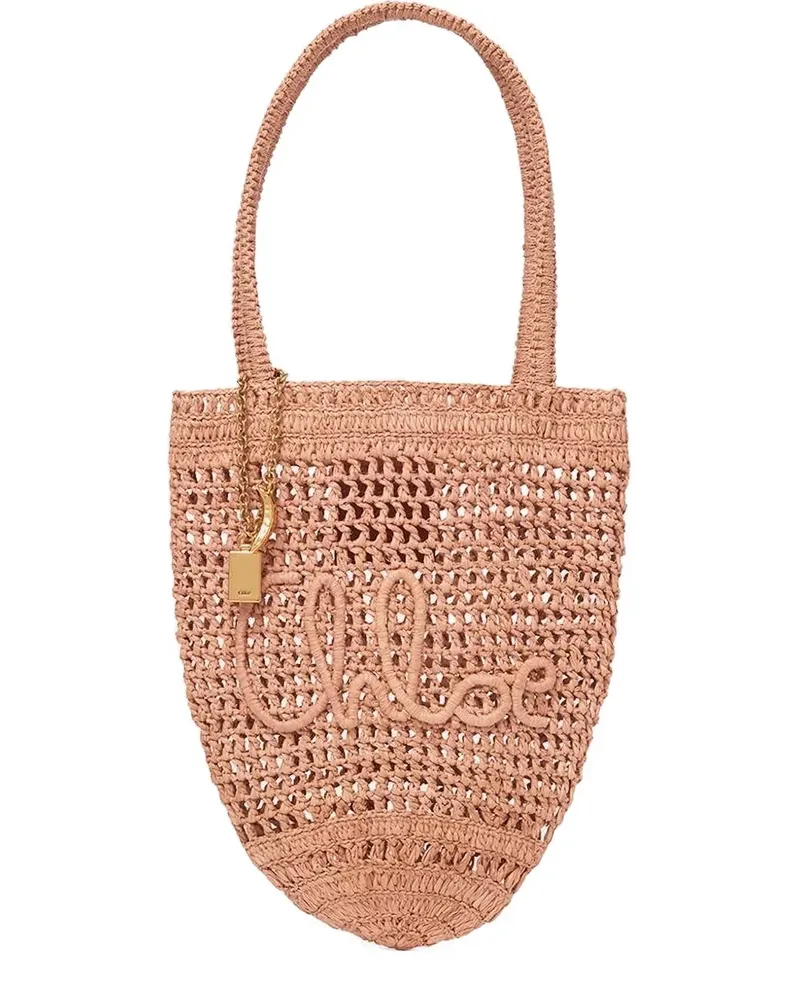 Chloé Kleine Summer Banana Tote Bag - Nude Nude