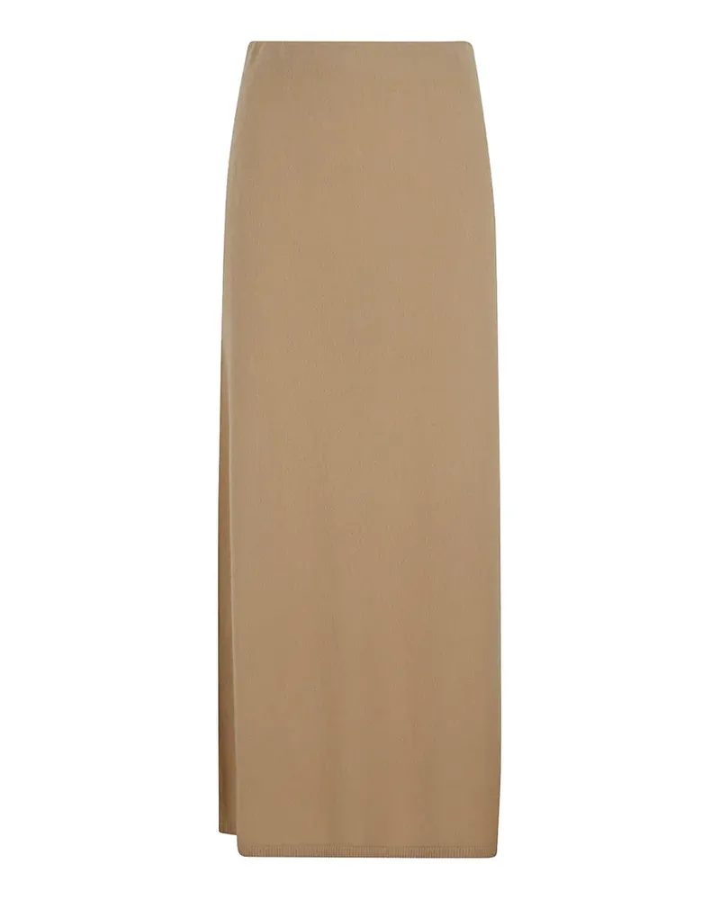 Gabriela Hearst knitted cashmere skirt - Nude Nude
