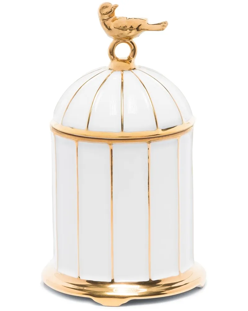 L’OBJET Birdcage' Kerze - Weiß Weiß