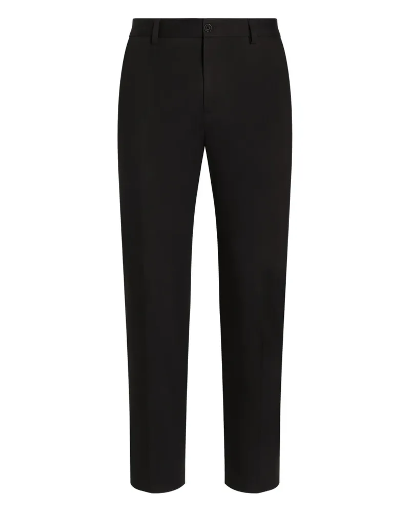 Dolce & Gabbana Hose aus Gabardine - Schwarz Schwarz