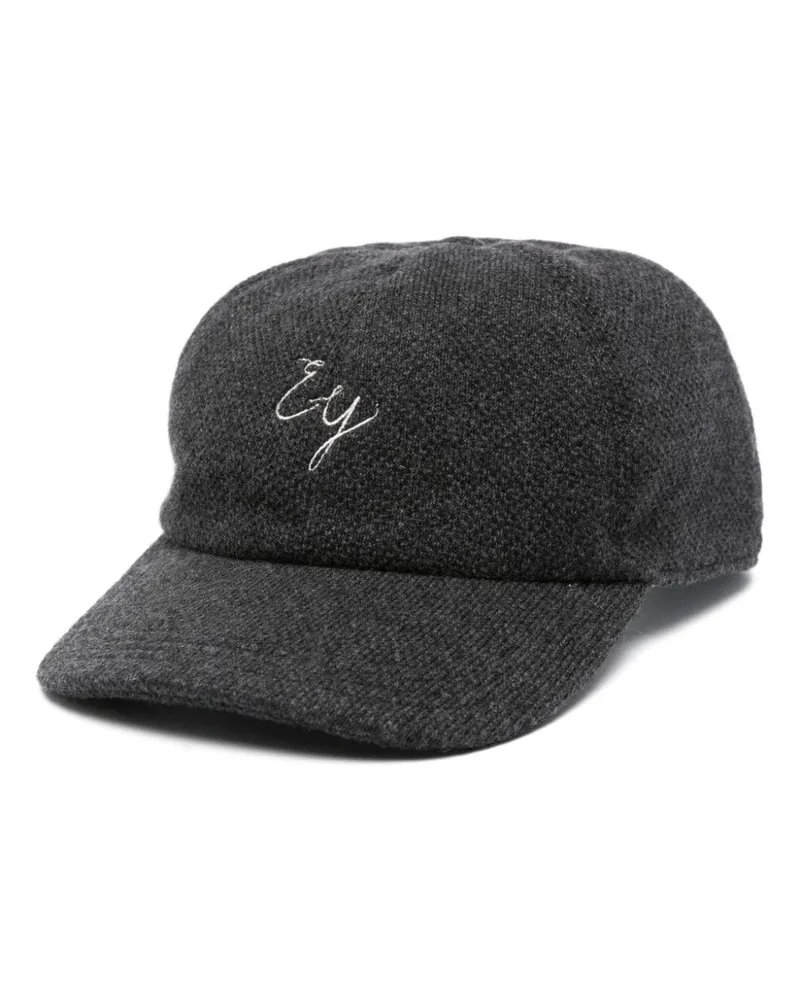 Eleventy Baseballkappe mit Logo-Stickerei - Grau Grau