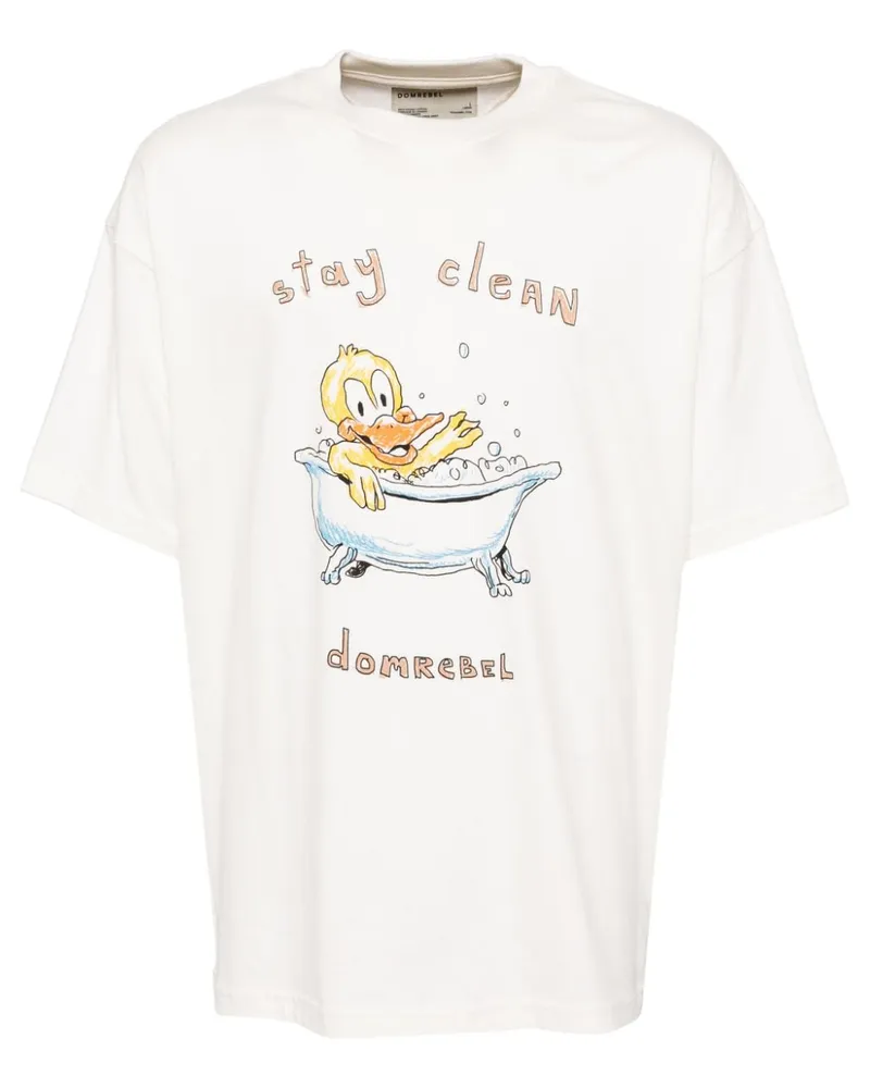 DOMREBEL Bath T-Shirt - Nude Nude