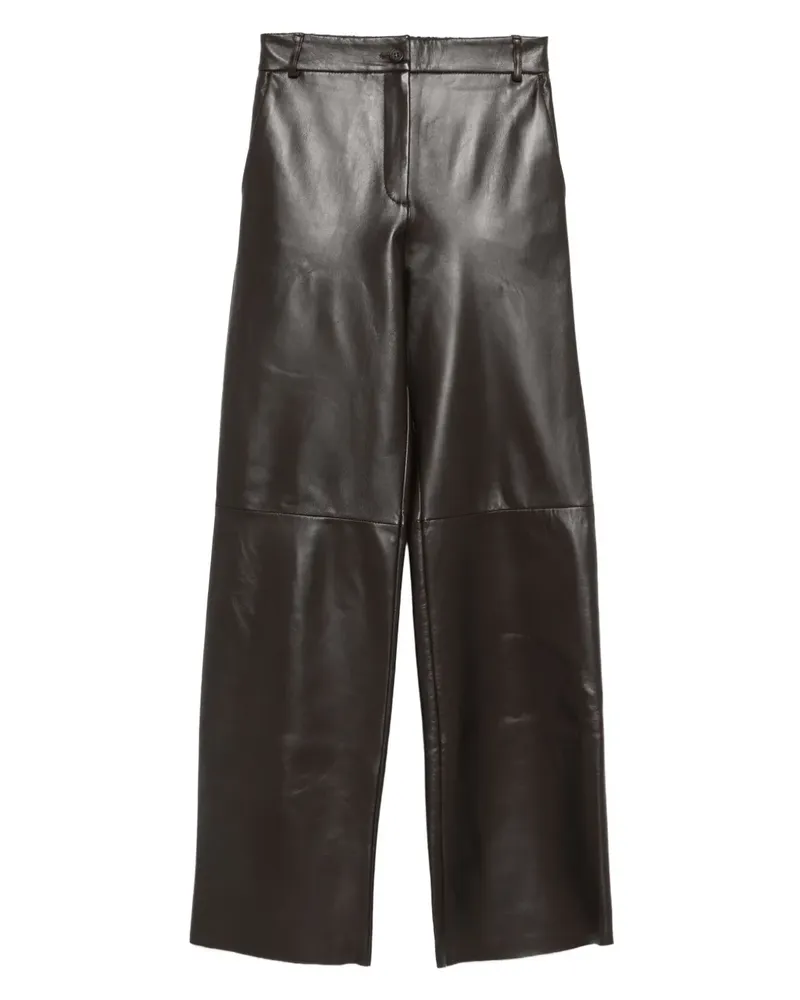 Antonelli Firenze Hose aus Leder - Braun Braun