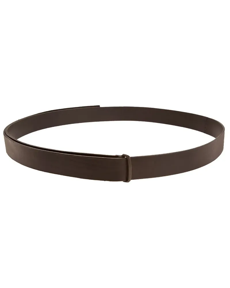 Haider Ackermann skinny leather belt - Schwarz Schwarz
