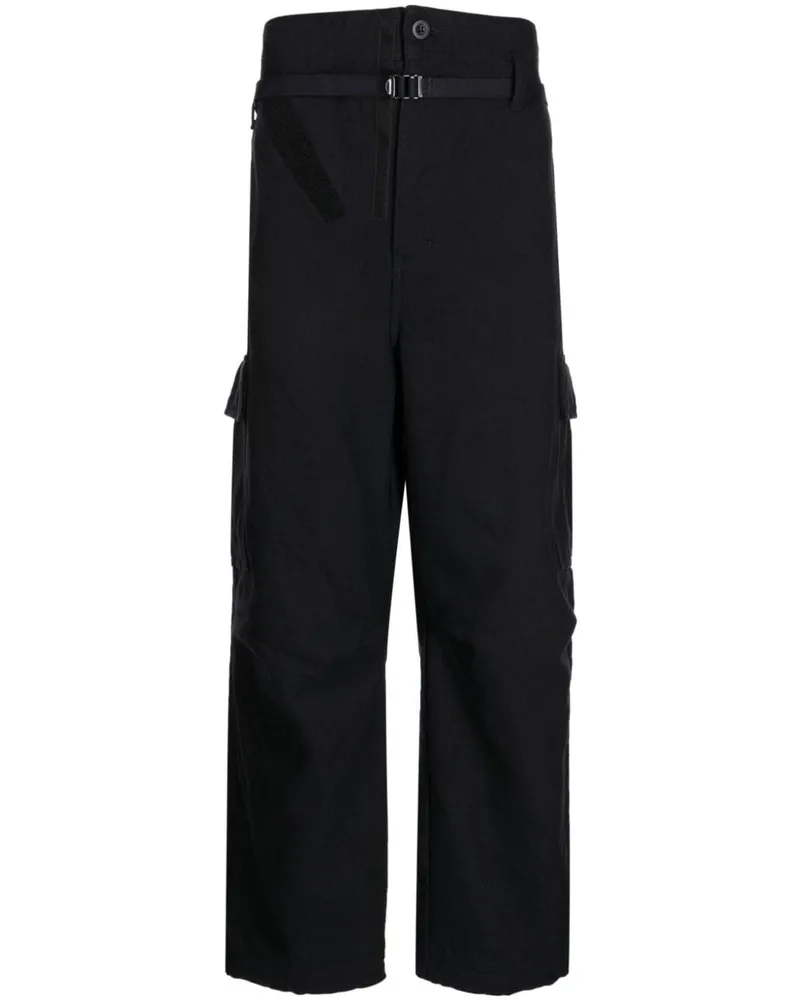 Comme des Garçons Cargohose mit weitem Bein - Blau Blau