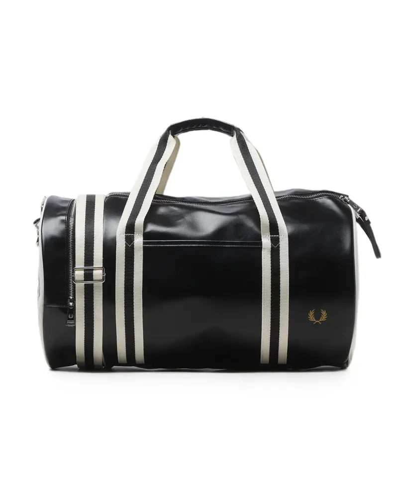 Fred Perry Classic Barrel holdall - Schwarz Schwarz