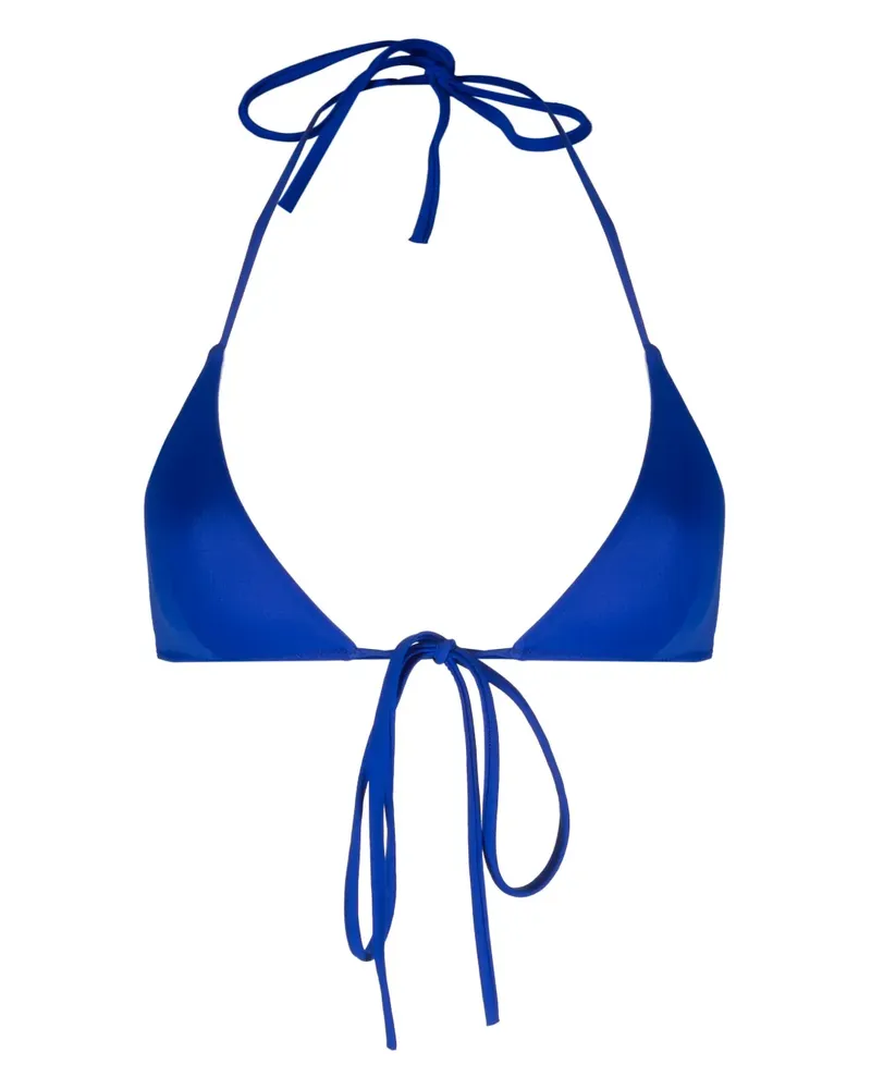 Dsquared2 Bikinioberteil mit Schnürung - Blau Blau