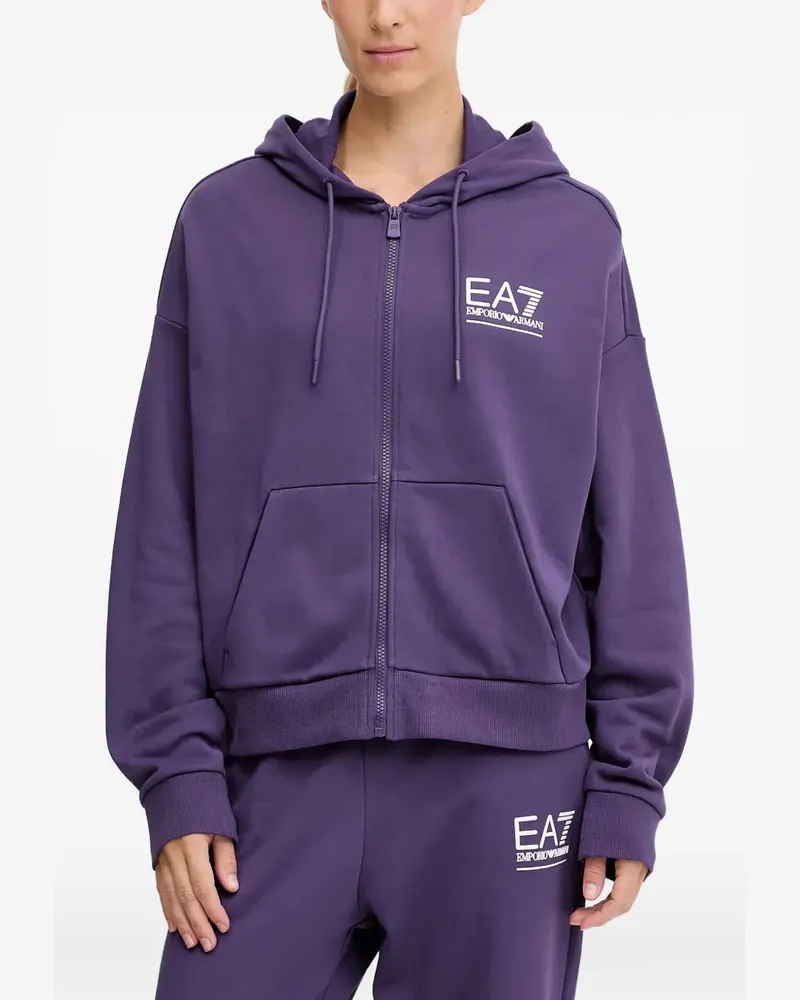 EA7 hooded tracksuit - Violett Violett