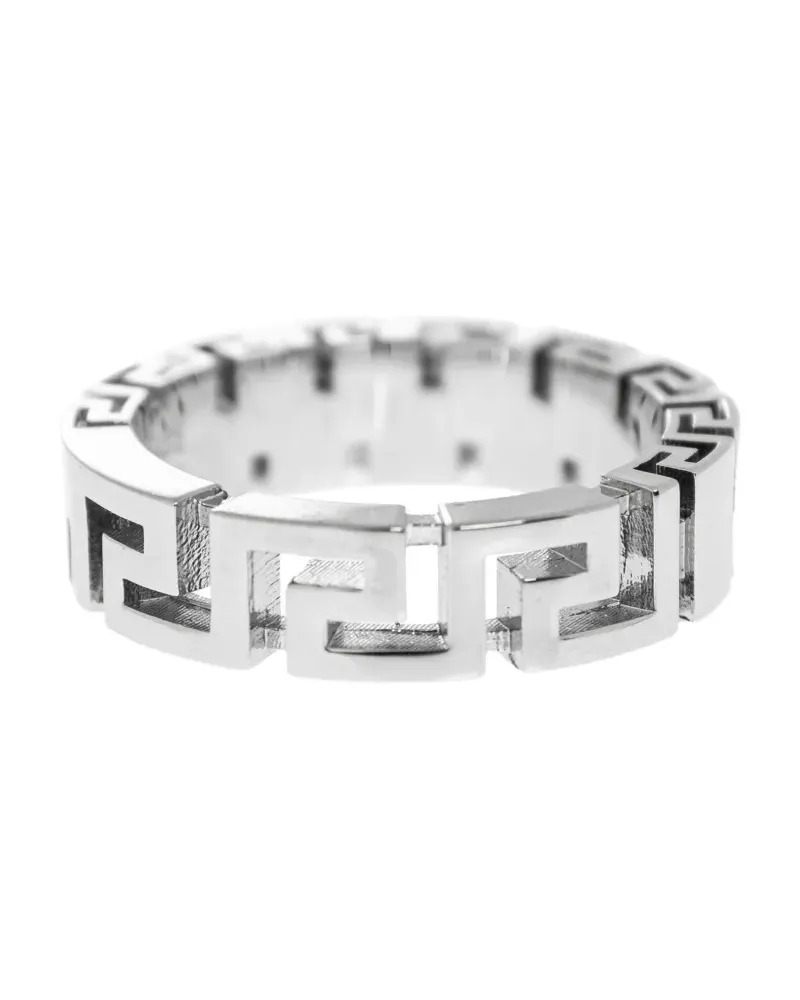 Versace Greca-motif ring - Silber Silber