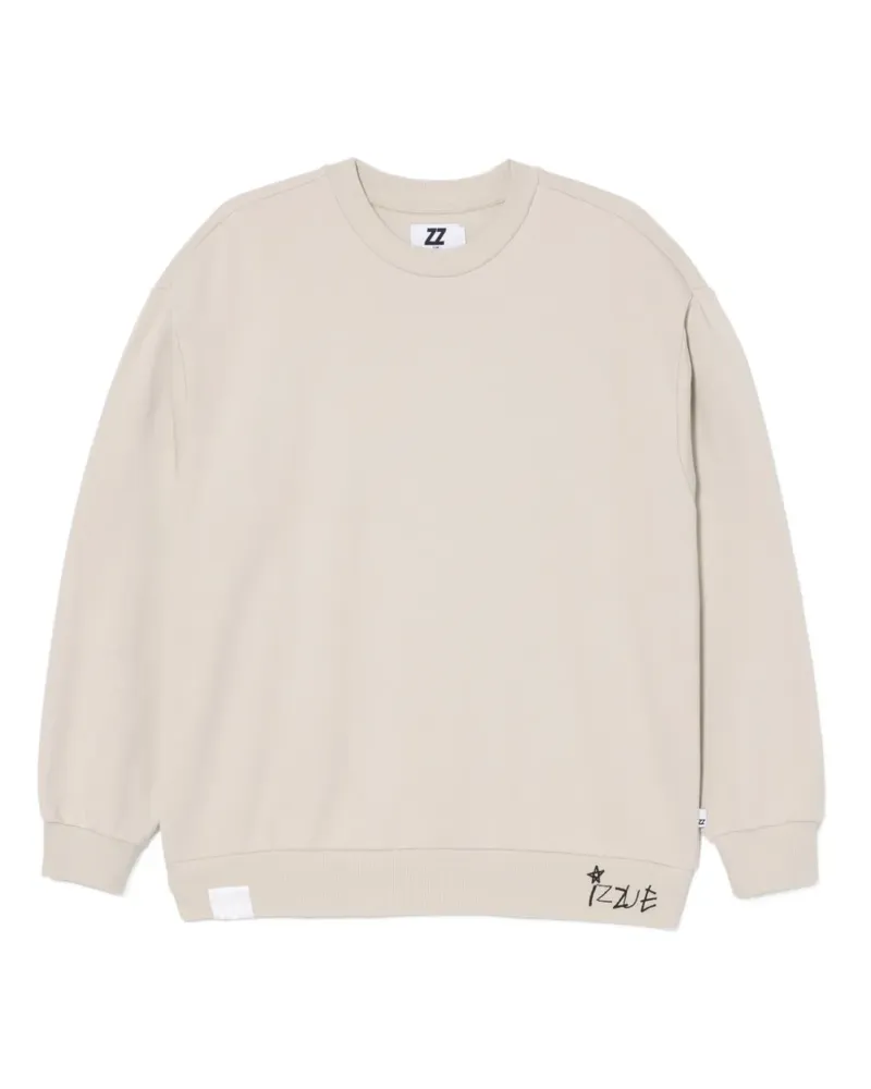 Izzue Sweatshirt mit grafischem Print - Nude Nude