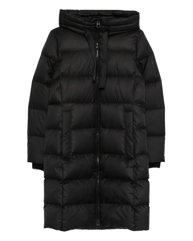 Marc O'Polo Gefütterter Kapuzenmantel - Schwarz Schwarz