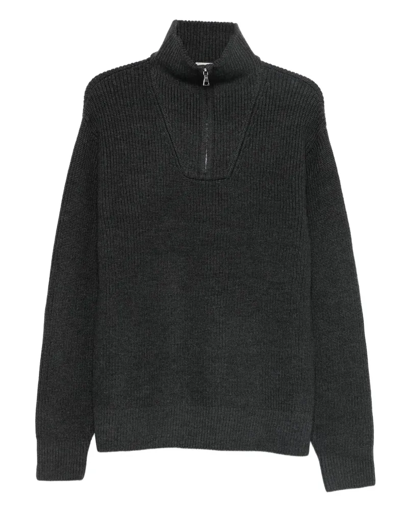 Officine Generale Pullover mit Reißverschluss - Grau Grau