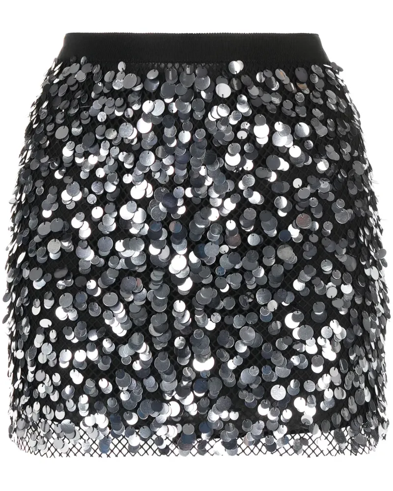 Tom Ford Minirock mit Pailletten - Schwarz Schwarz