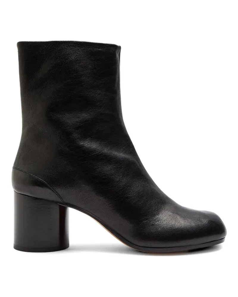 Maison Margiela Tabi Stiefeletten mit eckiger Kappe - Schwarz Schwarz