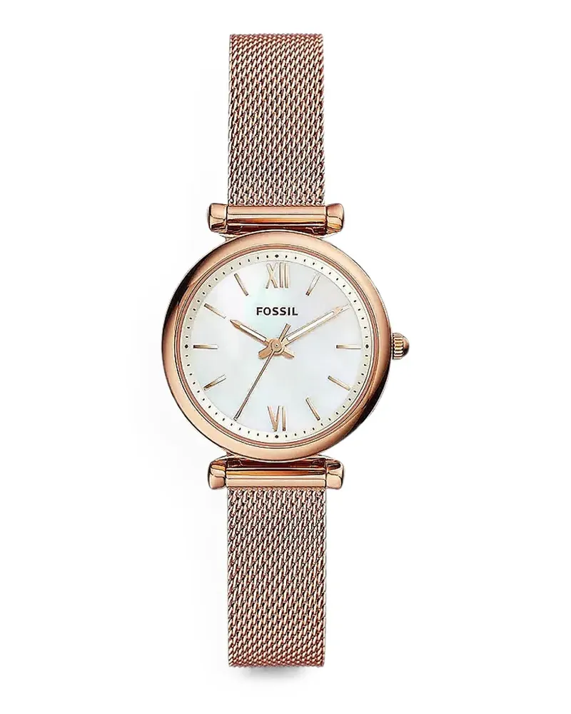 Fossil Carlie Armbanduhr 28mm - Weiß Weiß