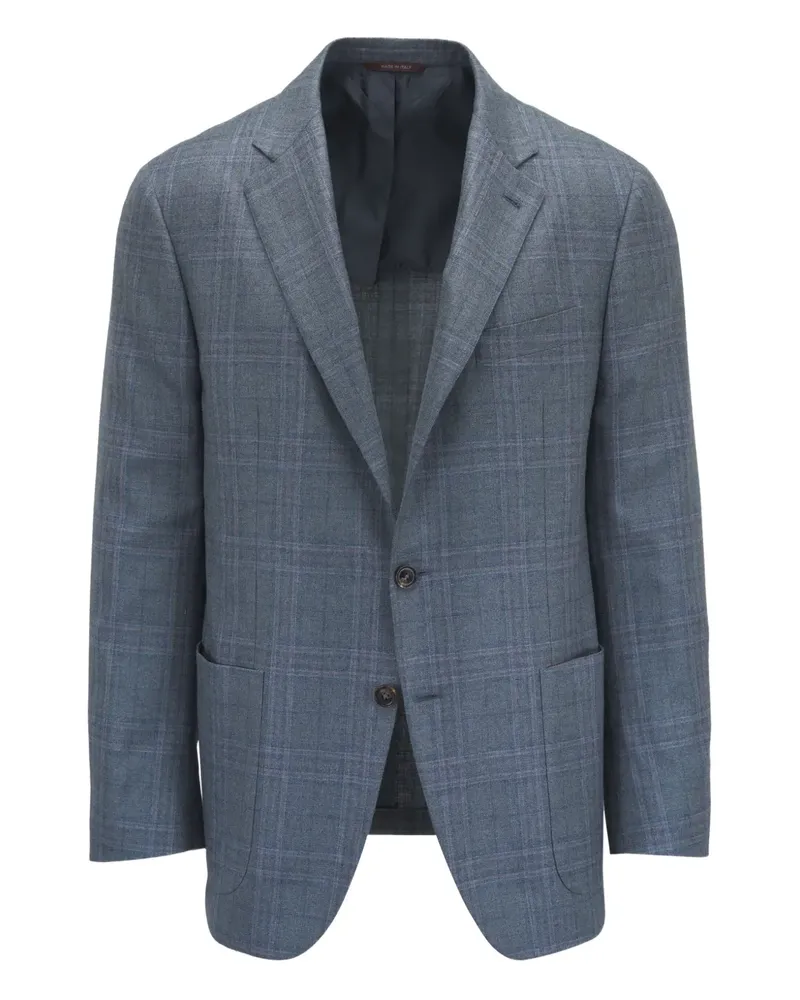 Canali Klassisches Sakko - Blau Blau