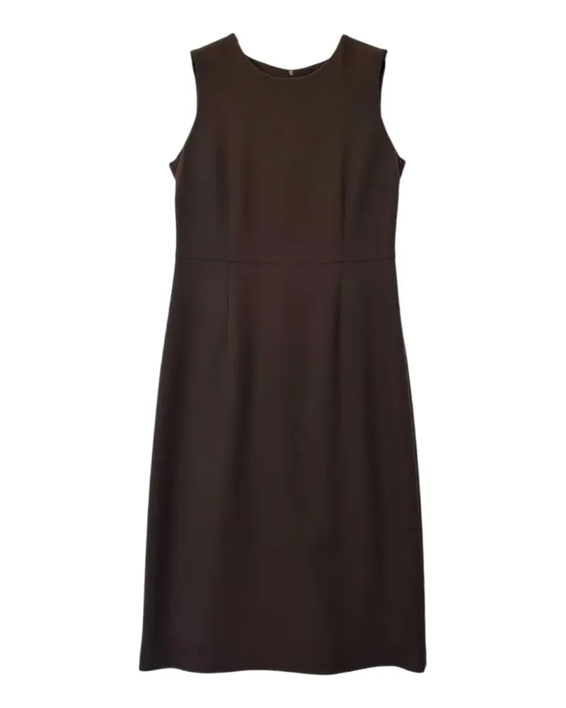 Laura Urbinati Ärmelloses Midikleid - Braun Braun