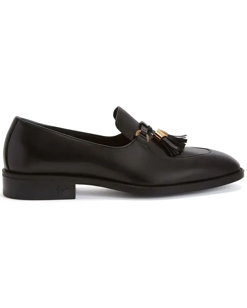 Giuseppe Zanotti Zenobe Loafer mit Quasten - Schwarz Schwarz