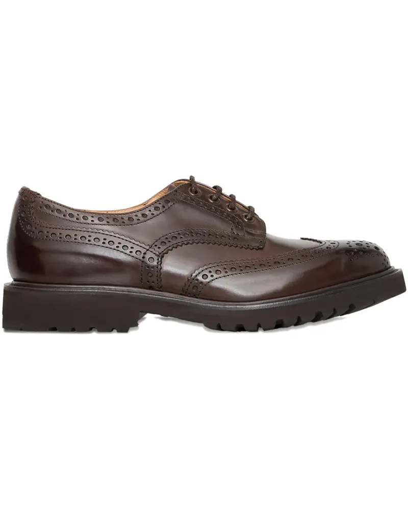 Tricker's brogue lace-up shoes - Braun Braun