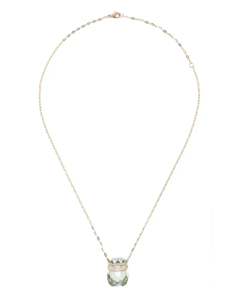 JIA JIA 14kt Goldhalskette mit Diamant Gold