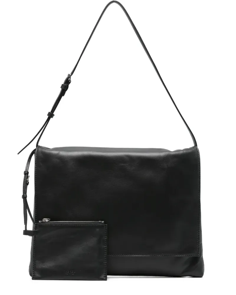 The Row Schultertasche mit Klappe - Schwarz Schwarz