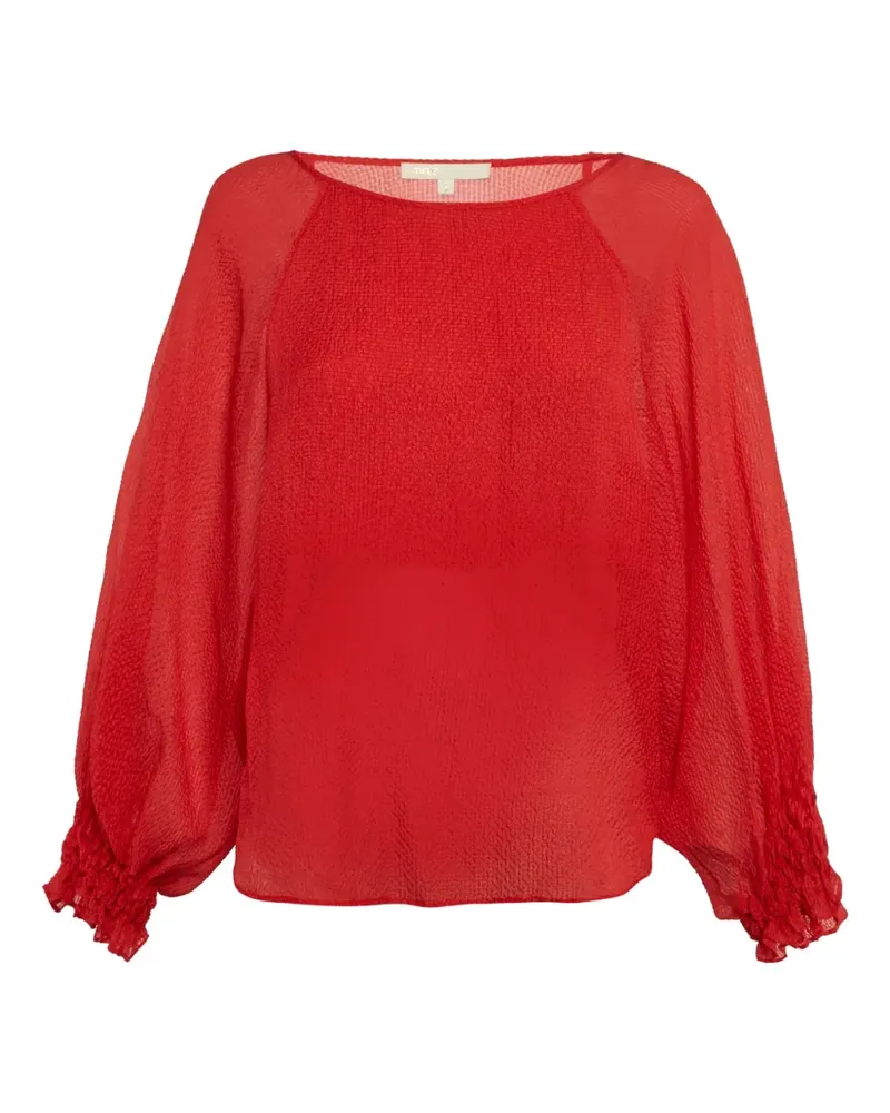 Maje Bluse aus Seide - Rot Rot