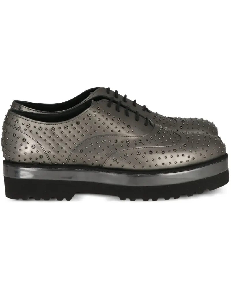 Hogan Sneakers mit Nieten - Grau Grau