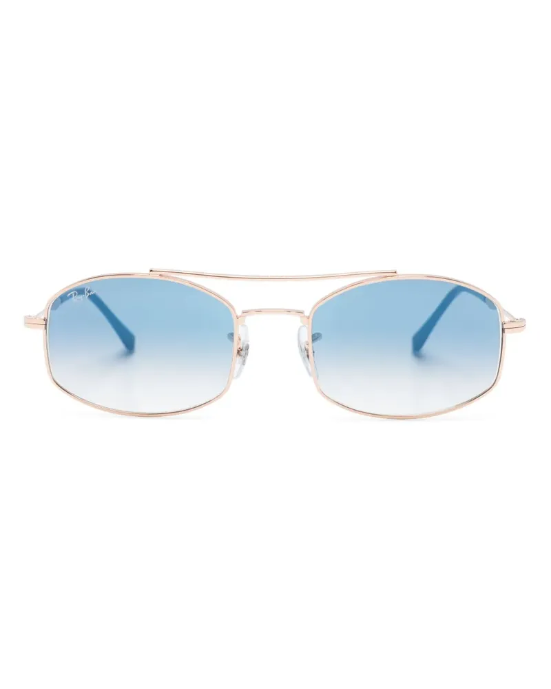 Ray Ban Getönte Pilotenbrille - Gold Gold