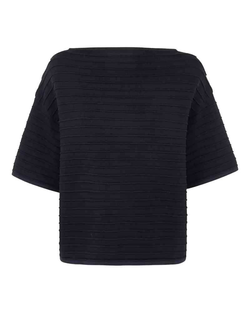 Liviana Conti T-Shirt aus Jersey - Schwarz Schwarz