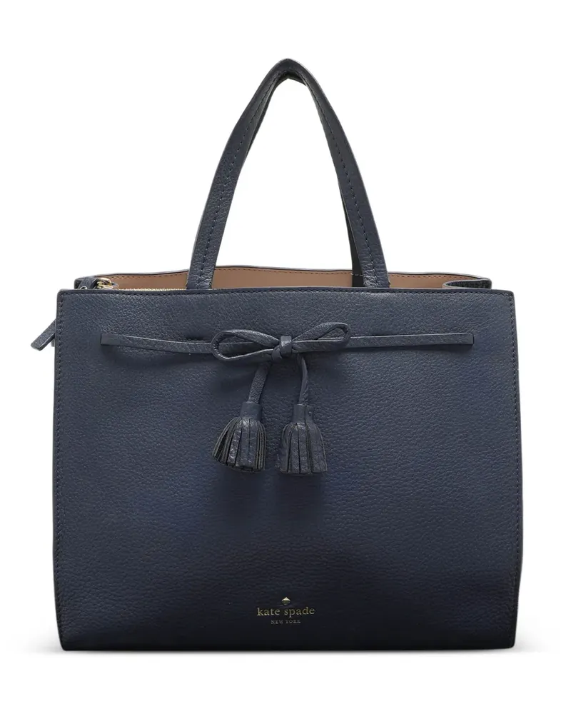 Kate Spade Hayes Street Tote Bag mit Quastendetail - Blau Blau