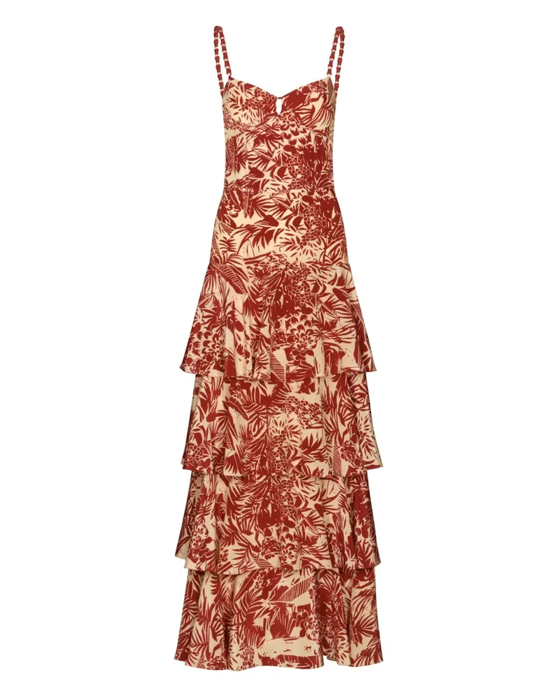 Johanna Ortiz Boundless Kleid - Rot Rot